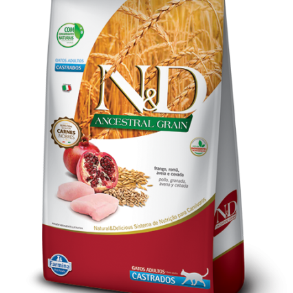 Farmina N&D Ancestral Grain Gato Adulto Castrado 1.5kg