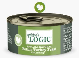 Nature's Logic feline Turkey 156gr