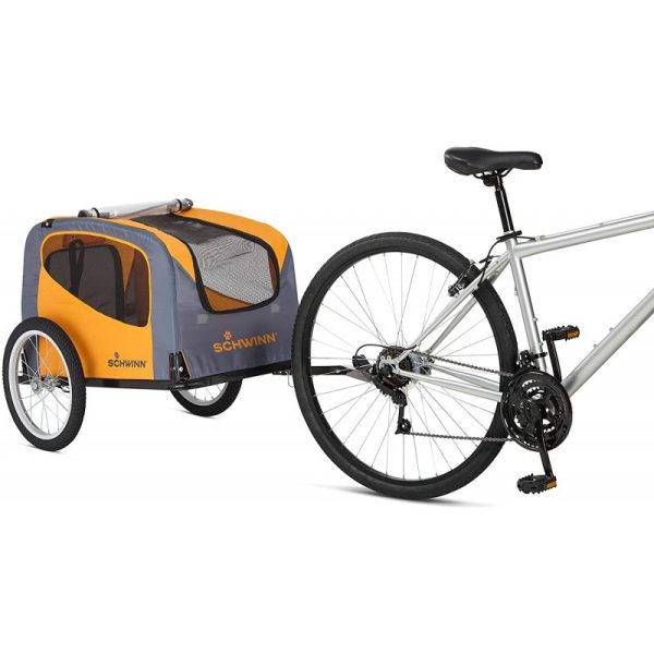 Remolque para transportar mascotas en bicicleta 100lb