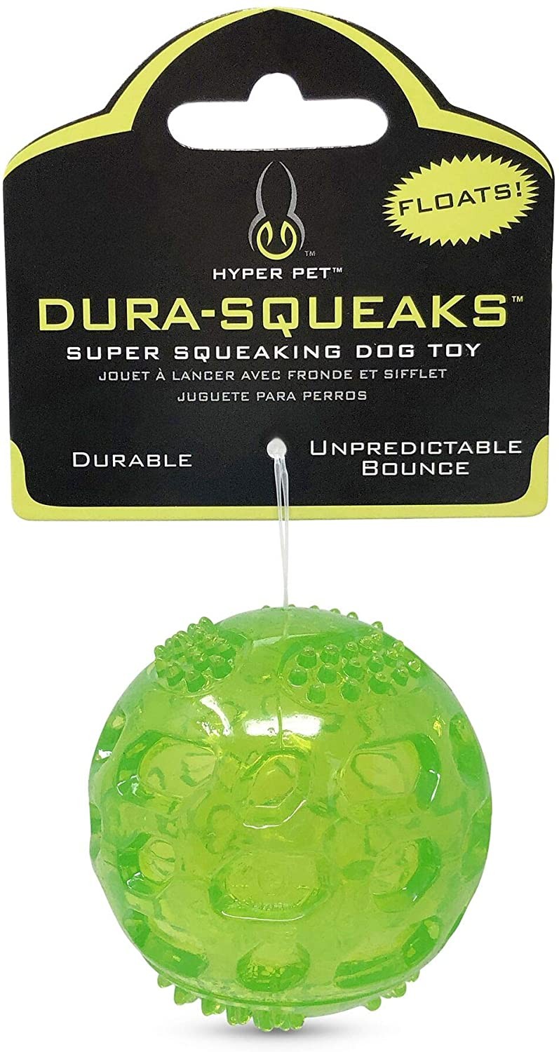 DuraSqueak Dog Ball Dog Toy, Squeaky Dog Toys for Playing