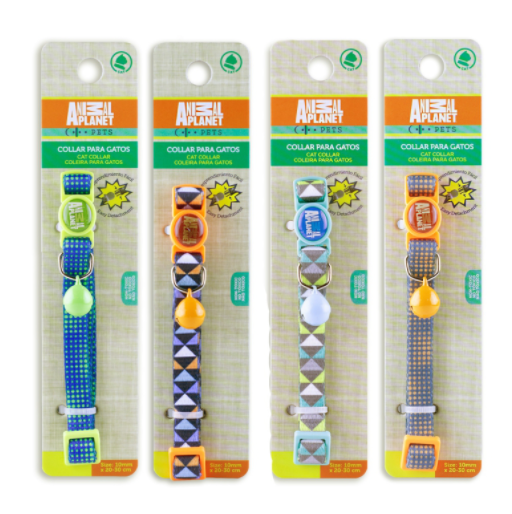 COLLAR DE SEGURIDAD PARA GATO ANIMAL PLANET