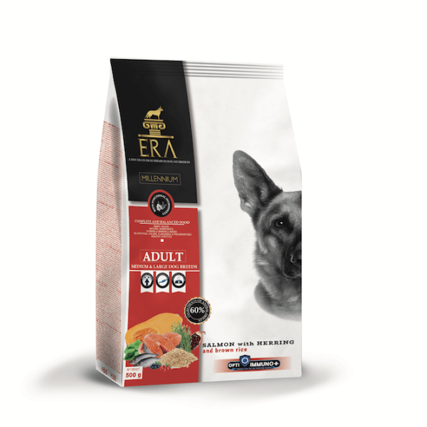 ERA Millennium Adulto de Raza Mediana Grande Salmon con Arenque 12kg