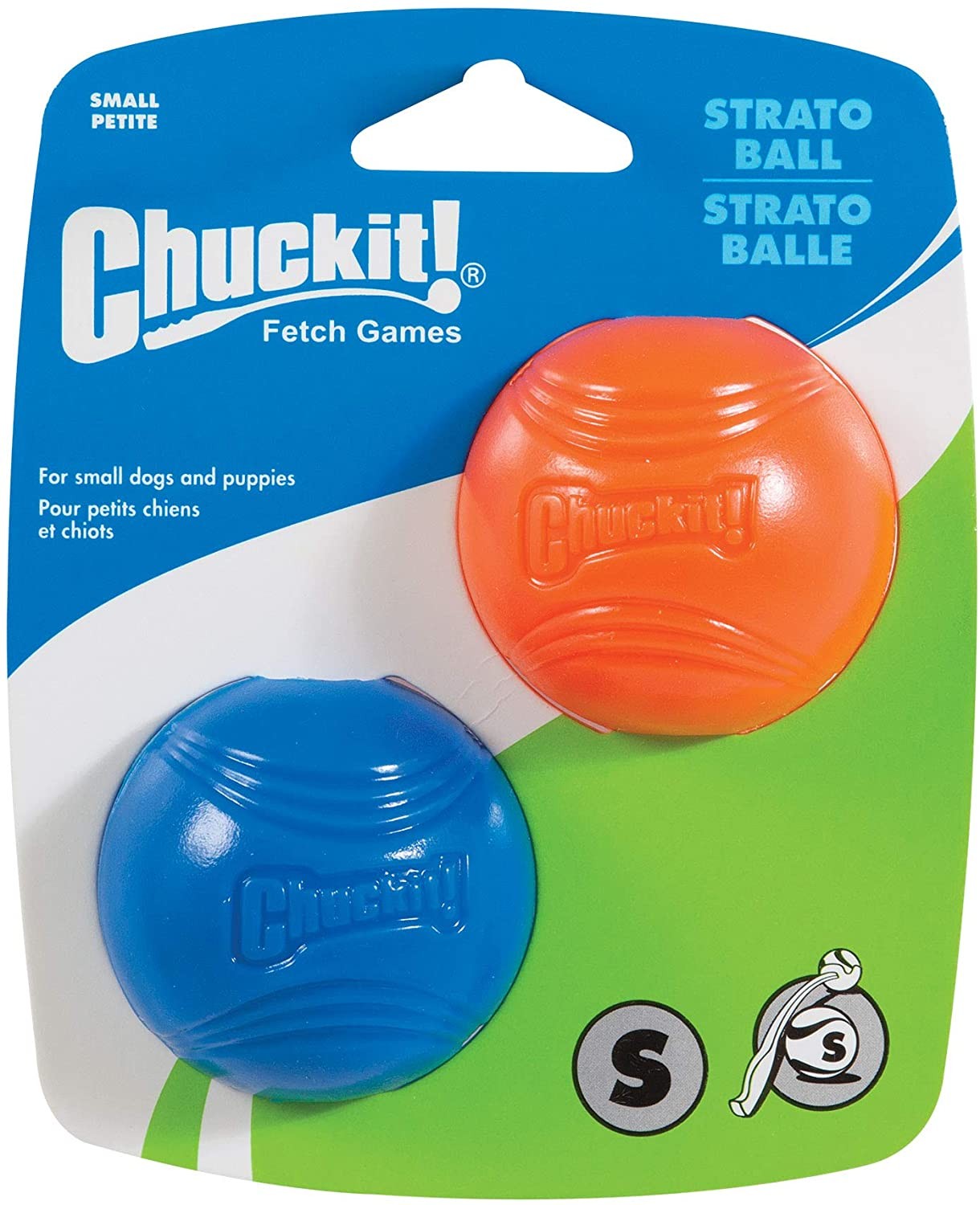 ChuckIt! Strato Ball, Small, 2 Pack