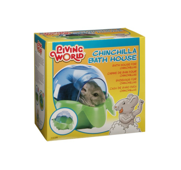 CASA DE BAÑO PARA CHINCHILLA LIVING WORLD