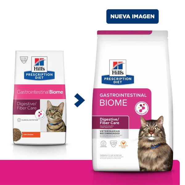 Hill's PRESCRIPTION DIET Gastrointestinal Biome Alimento para Gatos 1.8kg