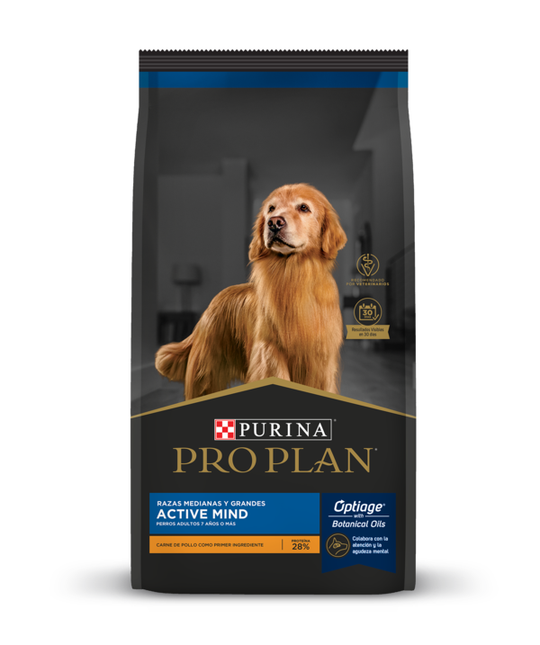 Pro Plan Active Mind 7+ Razas Medianas y Grandes