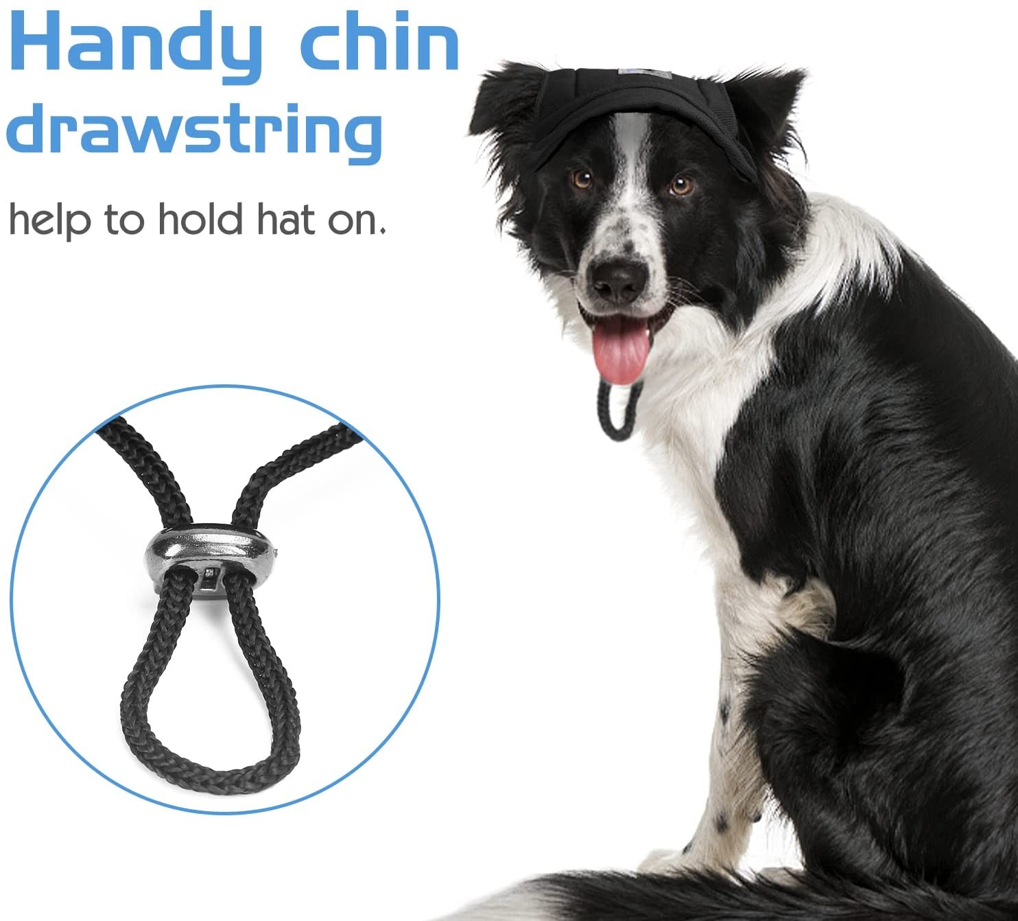Pawaboo - Gorra para perro y cachorros pequeños ajustable