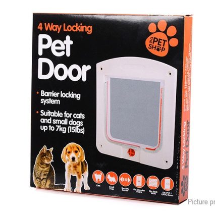 4 way Locking Pet Door Café