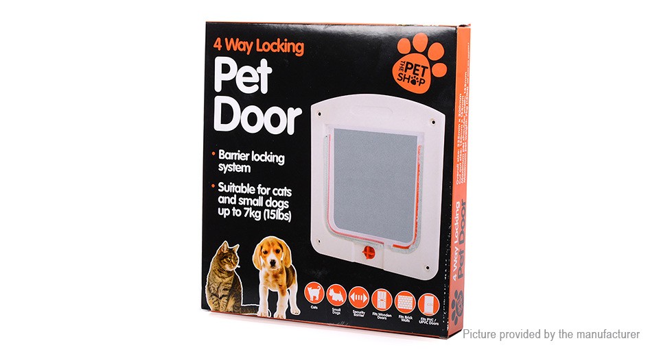 4 way Locking Pet Door Café
