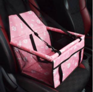 Booster para Carro Rosado Estampado