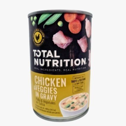 Lata Total Nutrition Pollo y Vegetales en salsa