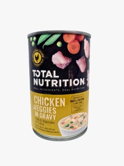 Lata Total Nutrition Pollo y Vegetales en salsa