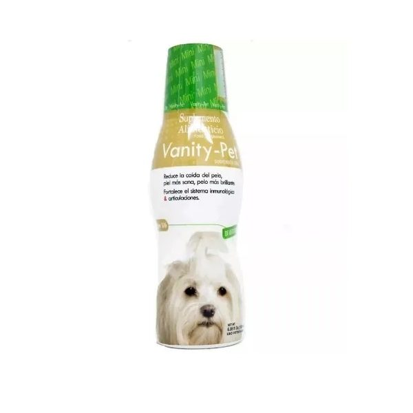 Suplemento Perro Piel Pelo Vanity Pet Mini Omega 3-6 180Ml