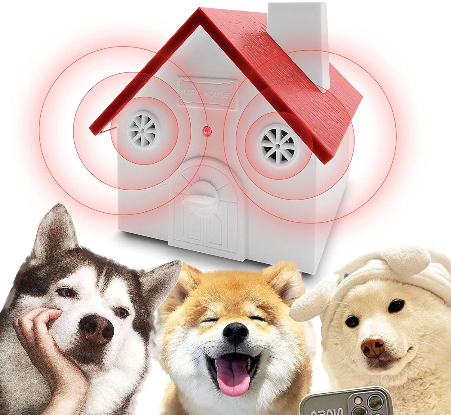 Crabtek Anti Barking Device Dog/Dispositivo antiladridos
