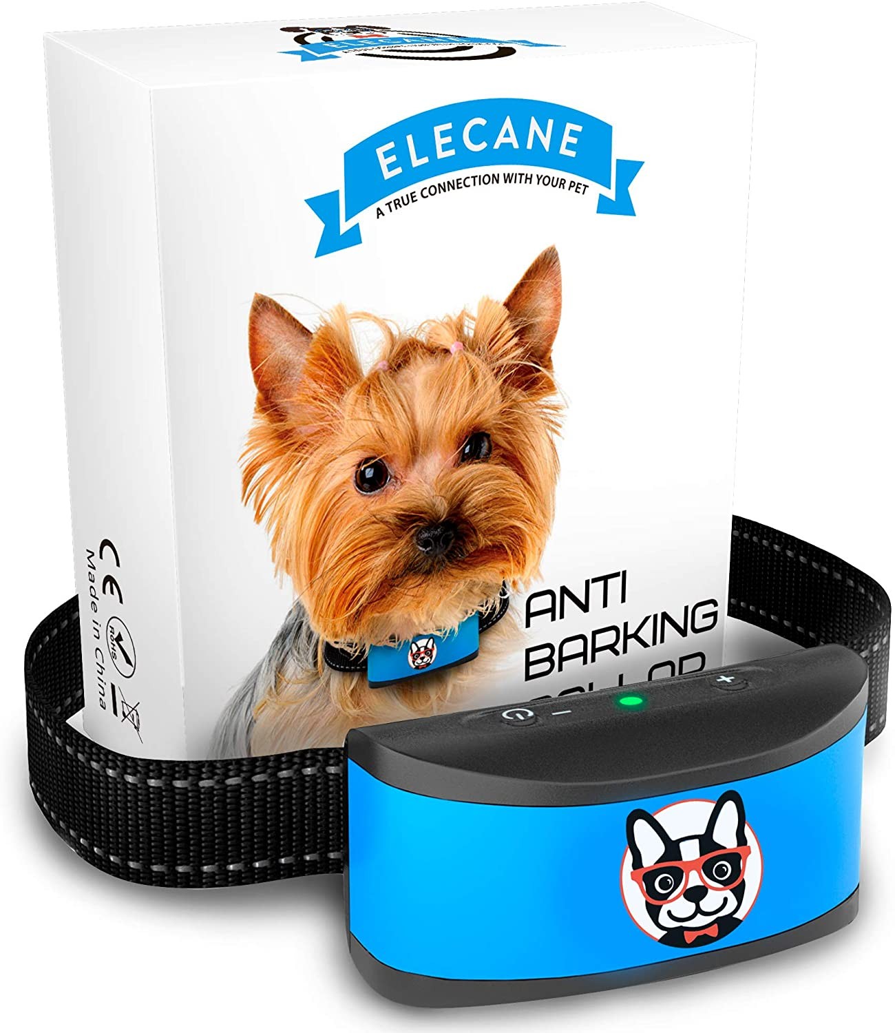 Collar antiladridos para perros pequeños