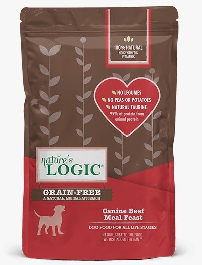 Nature's Logic Grain-Free Canine Beef Meal Feast