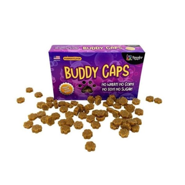 Spunky Dog Treats Buddy Caps ( sabor calabaza )
