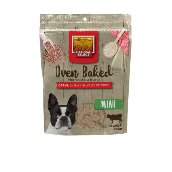Galleta Natural Select Mini perro Carne