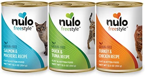 Nulo Alimento húmedo enlatado para gatos adultos y gatitos 12.5oz