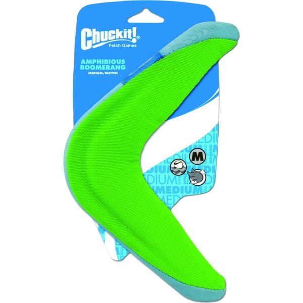 Chuckit Amphibious Boomerang Dog Toy