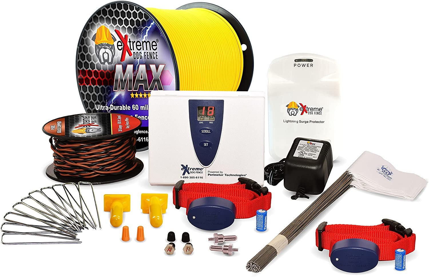Sistema de valla eléctrica para perros Extreme Dog Fence Max