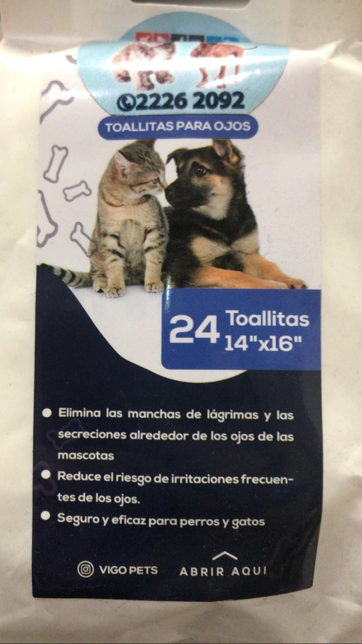 Toallitas para ojos La Mascota