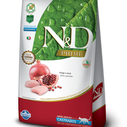 N&D Grain Free feline - Pollo y Granada Castrados 1.5 Kg