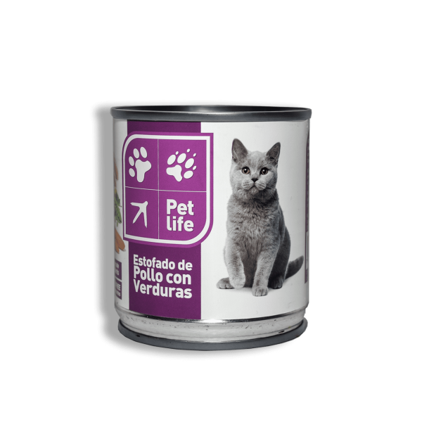 Estofado de Pollo con Verduras para Gato 220 g