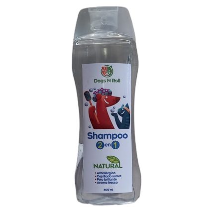 Shampoo Dogs N Roll 2 en 1 400 ml