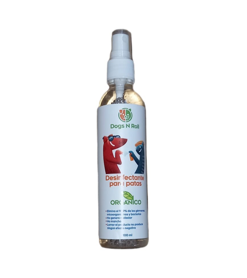 Desinfectante para patas Dogs N Roll Organico 100 ml
