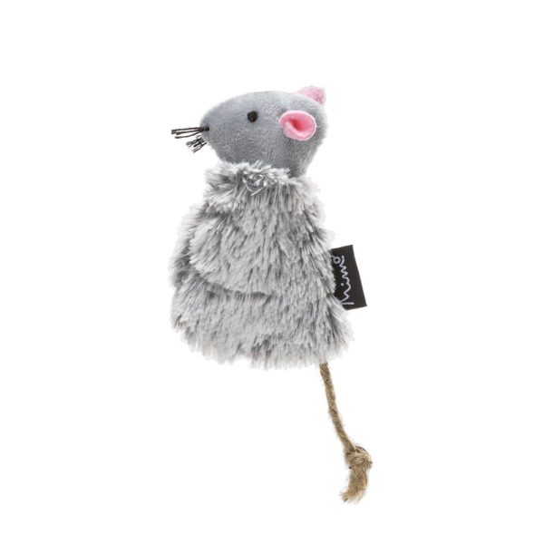 Peluche de Ratón MIMO, con refill de Catnip