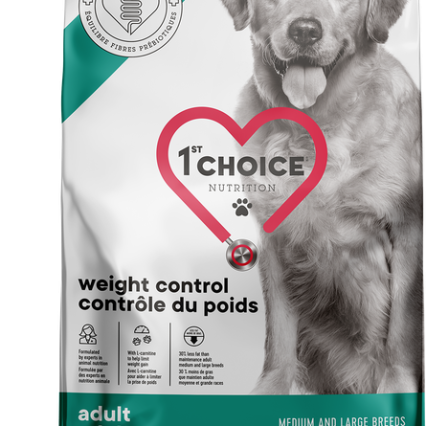1st Choice - Weight Control Medium & Large Breeds 10 Kg