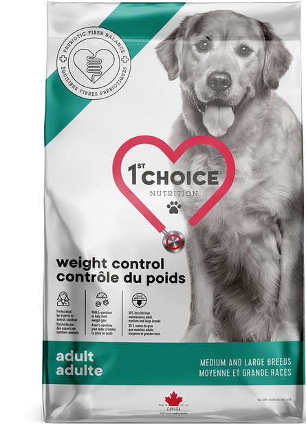 1st Choice - Weight Control Medium & Large Breeds 10 Kg