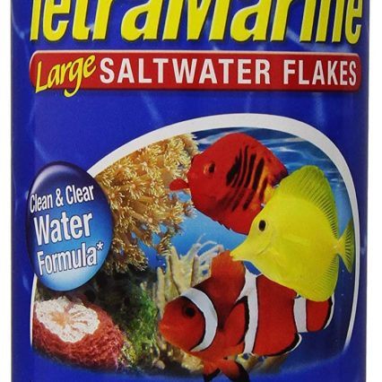 Tetra TetraMarine - Copos de agua salada grandes para todos los peces marinos 52g