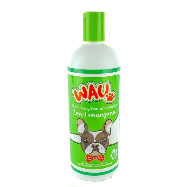 Shampoo 2 en 1 Manzana Wau 550ml