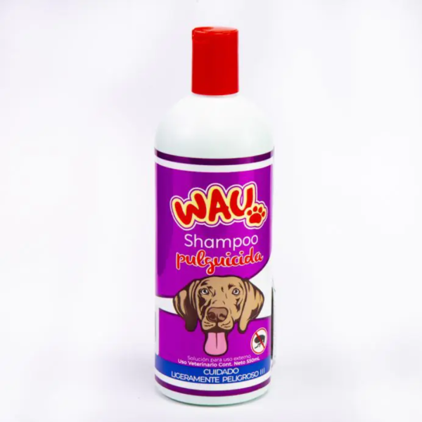 Shampoo 2 en 1 Pulguicida Wau 550ml