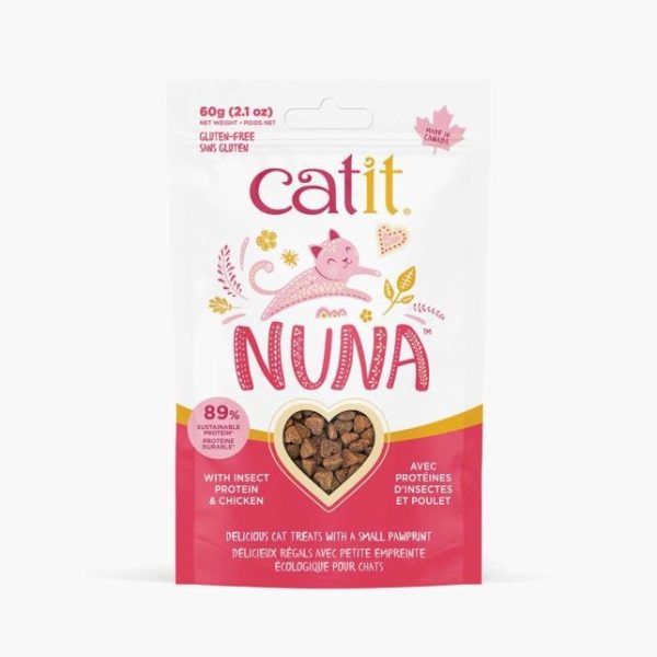 NUNA TREATS DE PROTEÍNA DE INSECTO Y POLLO CAT IT
