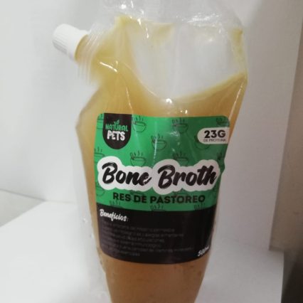 Natural Pets - Bone Broth Caldo de Res de Pastoreo 500ml