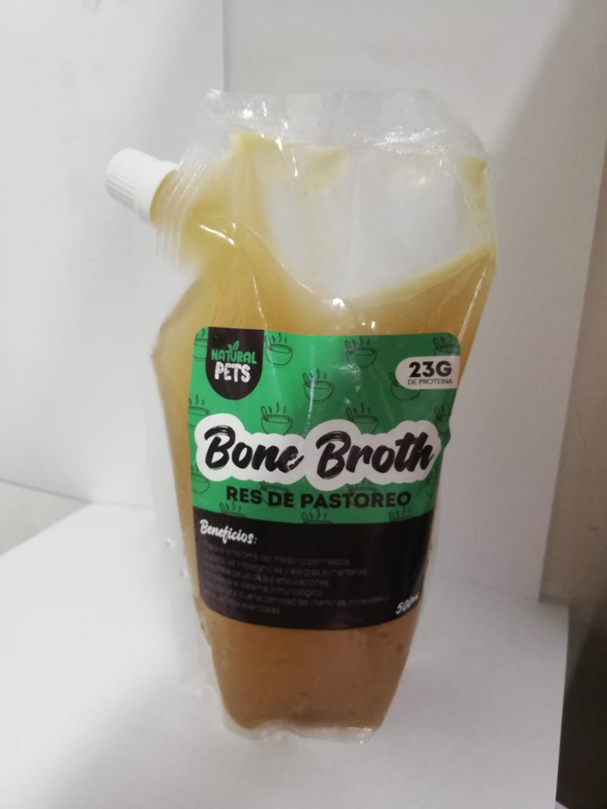 Natural Pets - Bone Broth Caldo de Res de Pastoreo 500ml
