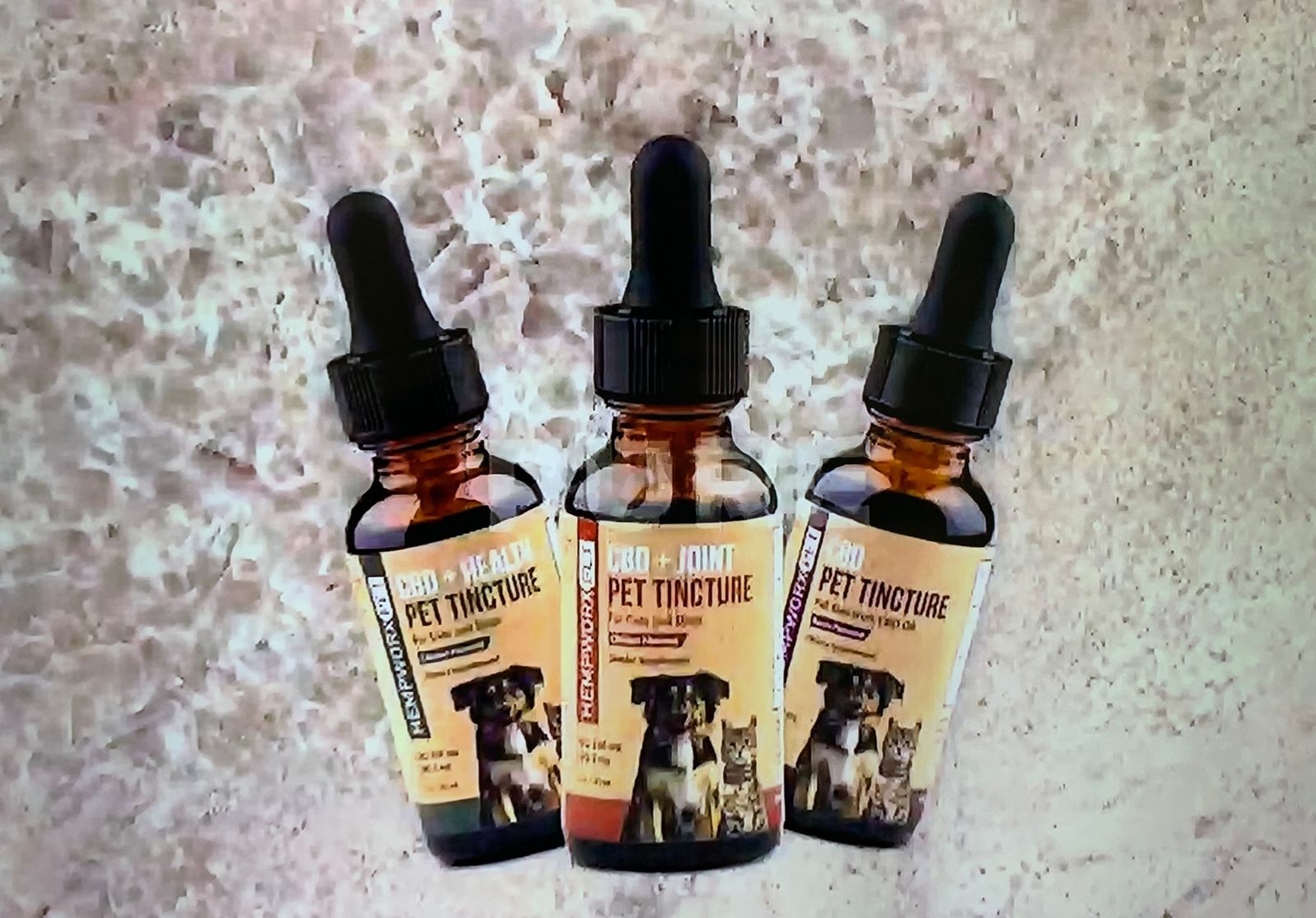 Botella CBD Pets sabor a tocineta 30 ml Hempworx Pet