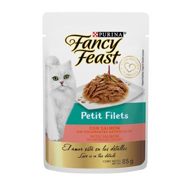 Fancy Feast pouch Petit Filets Salmón para gatos 85g