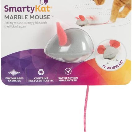 SmartyKat Ratón de Juguete rodante para gato.