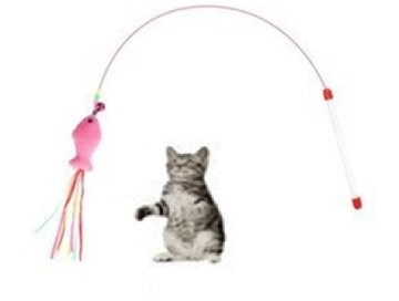 Caña Para Gato Sencilla