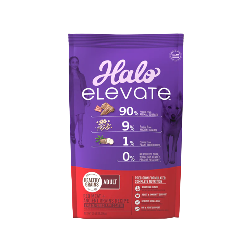 Halo Elevate Dog Healthy Grains Red Meat Recipe 1.59kg