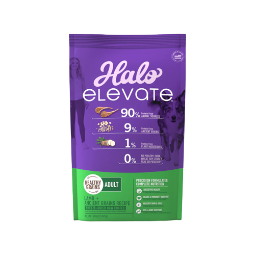Halo Elevate Dog Healthy Grains Lamb Recipe 1.59kg