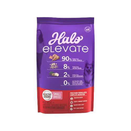 Halo Elevate Dog Healthy Grains Small Breed Red Meat Recipe 1.59kg