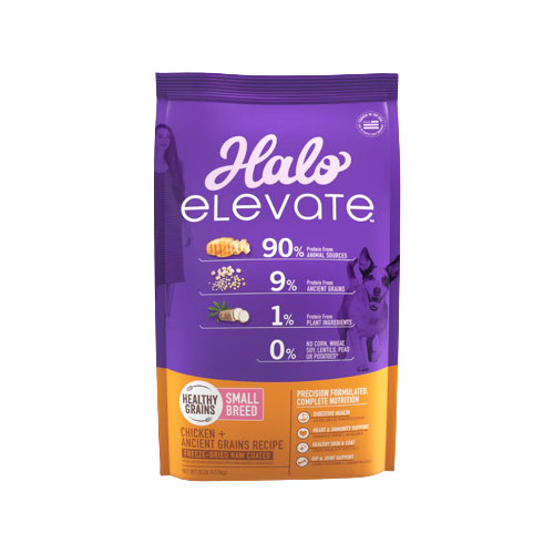 Halo Elevate Dog Healthy Grains Small Breed Chicken Recipe 1.59kg