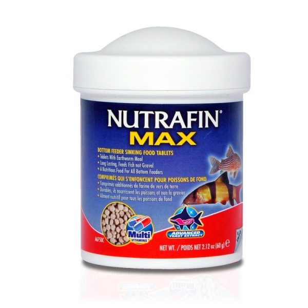Nutrafin Max - Tabletas Sumergibles para Peces de Fondo 60g