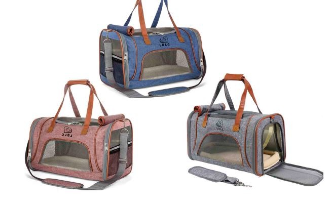 Transportador bolsa premium gris