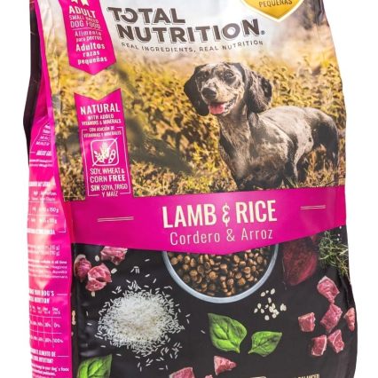 Total Nutrition Adulto razas pequeñas-cordero y arroz